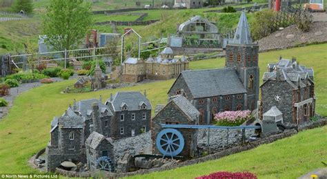 Builder Scales Down His Work And Creates Three Miniature Villages In