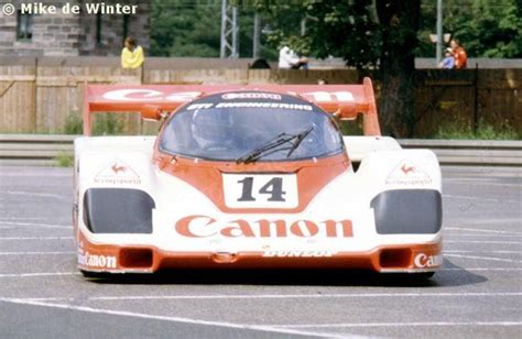 14 Porsche 956 106 Canon Racinggti Engineering Norisring Trophäe 1984