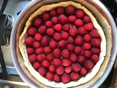 White And Dark Chocolate Raspberry Tart Positively Stacey