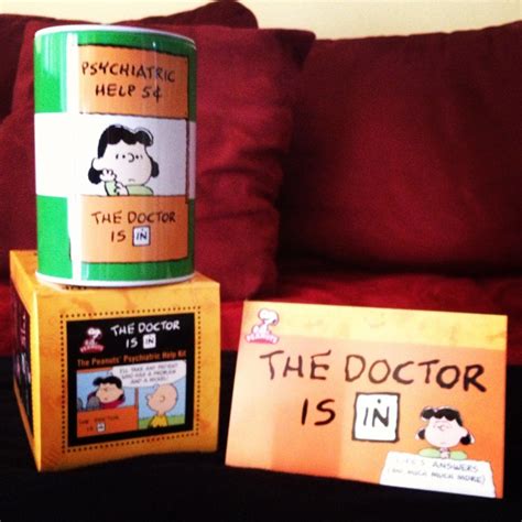 The Peanuts Psychiatric Help Kit The Doctor Is In In The Words Of