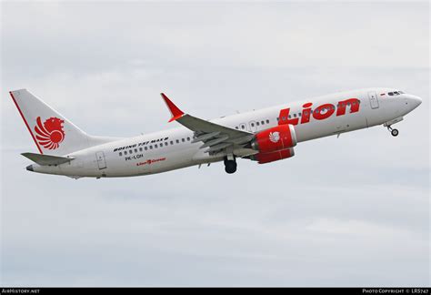 Aircraft Photo Of PK LQH Boeing 737 8 Max 8 Lion Air AirHistory