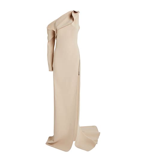 Maticevski One Shoulder Archer Gown Harrods Us