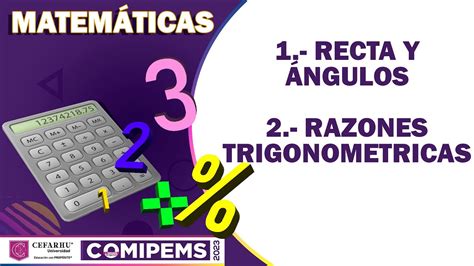 Curso COMIPEMS 2023 GRATUITO HABILIDAD MATEMÁTICA CLASE 2 YouTube