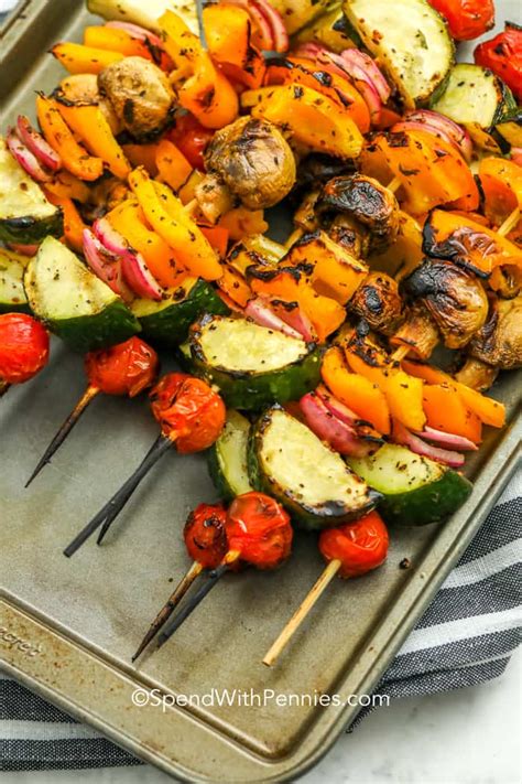 Grilled Vegetables With Balsamic Marinade Spend With Pennies