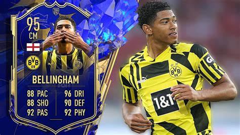 95 TOTY BELLINGHAM PLAYER REVIEW FIFA 23 YouTube