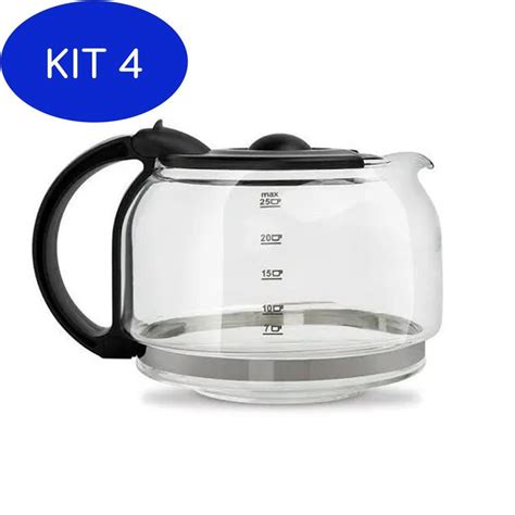 Kit 4 Jarra Para Cafeteira Electrolux Cmb21 Submarino