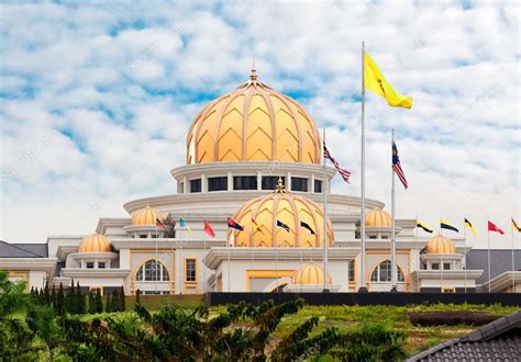 Logo Istana Negara The Istana Negara Jalan Duta Editorial Photography