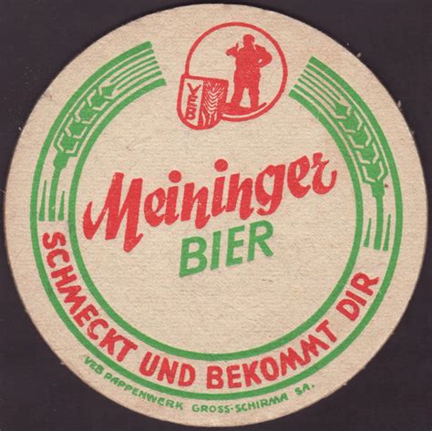 Bierdeckel Nummer Des Bierdeckels 2 1 Brauerei Meininger