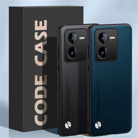 For Vivo IQOO Z9 2024 5G Case Leather Camera Shockproof Cover On QooZ9