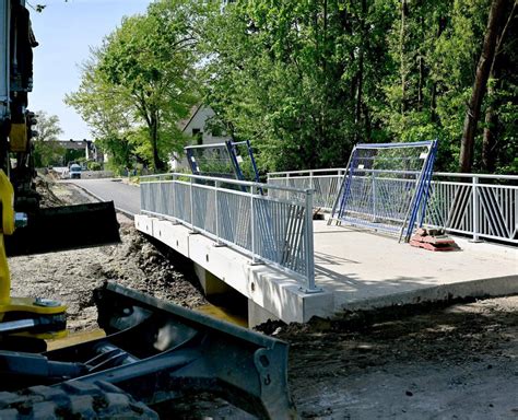 Geitheufer gesperrt Ab Montag Arbeiten auf Fuß Radweg in Hamm