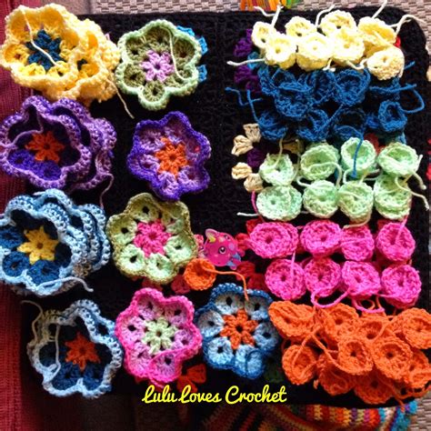 Lulu Loves Crochet: African Flower Obsession