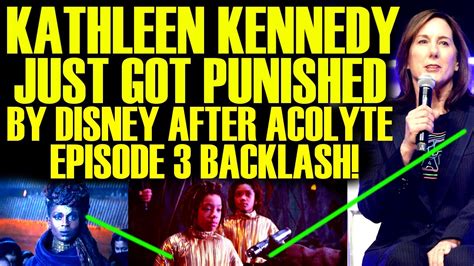 WOKE DISNEY JUST PUNISHED KATHLEEN KENNEDY AFTER THE ACOLYTE EPISODE 3