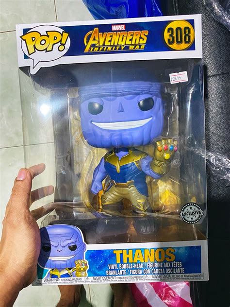 Thanos Funko Pop, Hobbies & Toys, Toys & Games on Carousell