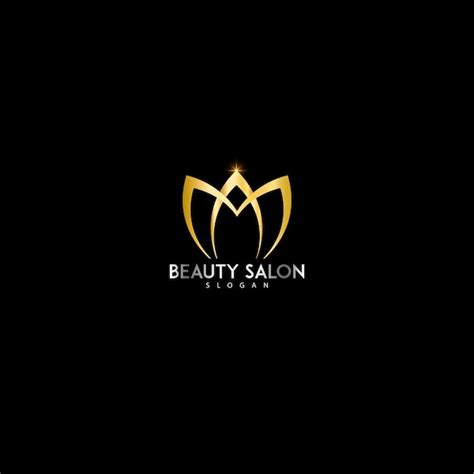 Premium Vector | Salon vector logo template design