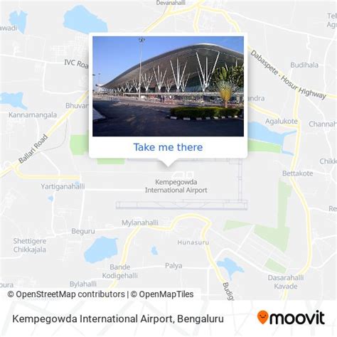 Bengaluru International Airport Map