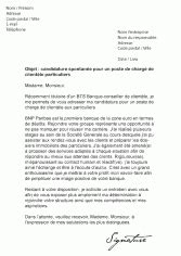 Mod Les De Lettres De Motivation Pour La Banque Et La Finance