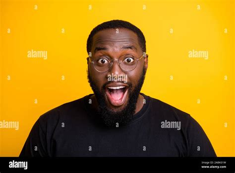 Close up photo of ecstatic overjoyed man rejoicing in sales started ...