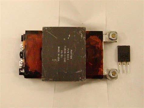 A Photograph Of The Kw Planar Transformer Used In The Prototype It