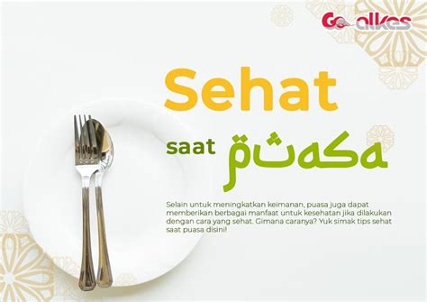 Tips Sehat Saat Berpuasa Goalkes