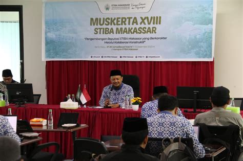 Ketua Stiba Makassar Beber Tantangan Institusinya Dari Persaingan