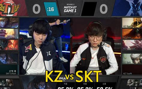 LCK夏季常规赛8月1日 SKT vs KZ 哔哩哔哩 bilibili