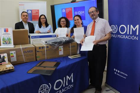 Oim Chile Formaliza Importante Donación A Caj Biobío Para Fortalecer El