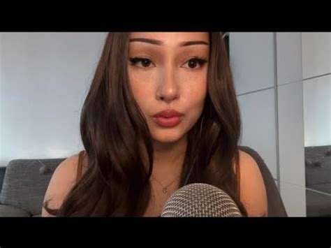 Asmr Lip Gloss Application With Wet Mouth Sounds