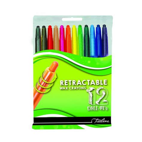 Retractable Wax Crayons 12pc – Jimnettes Superstore