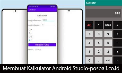 Panduan Lengkap Membuat Kalkulator Dengan Android Studio