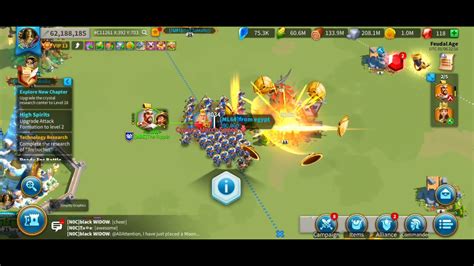 Defeat Barbarian Fort Lvl Rise Of Kingdoms Youtube