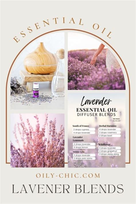 Calming Lavender Essential Oil Diffuser Blends