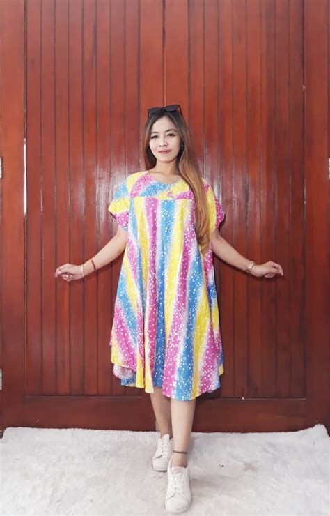 Jual Baju Daster Payung Oblong Batik Print Murah THEBATIK CO ID