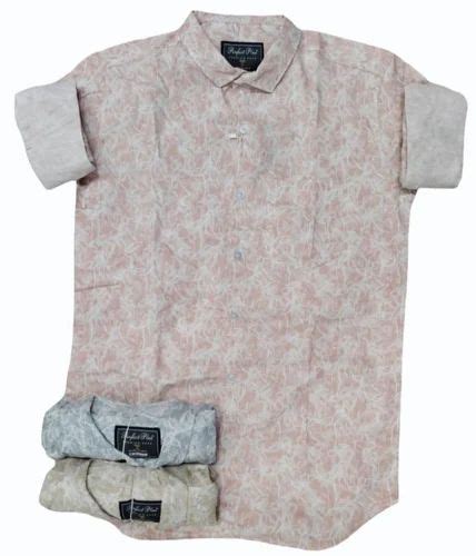 Men Printed Cotton Shirt Casual Full Sleeves At Rs 295 In Bengaluru