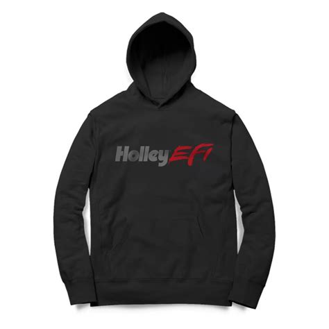 Holley Efi Black Long Sleeve Hoodie 2xl