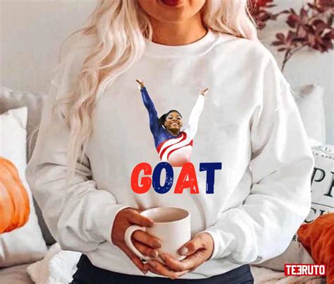 Simone Biles Goat Unisex Hoodie Teeruto