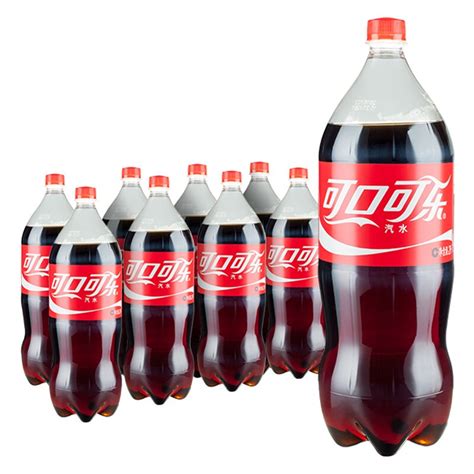 可口可乐 Coca Cola 汽水 碳酸饮料 2l8瓶 整箱装 可口可乐出品 新老包装随机发货 融创集采商城