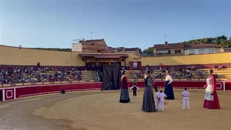 Los gigantes de Lodosa reaparecen con un espectáculo en la plaza de toros