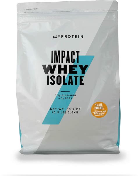 Myprotein Impact Whey Proteína aislada en polvo caramelo salado 5 5