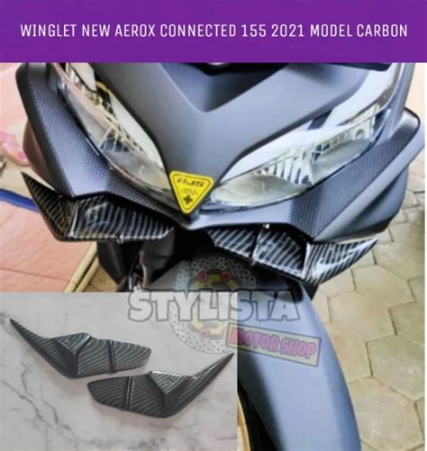 Winglet New Aerox Carbon Winglet Aerox Connected Carbon