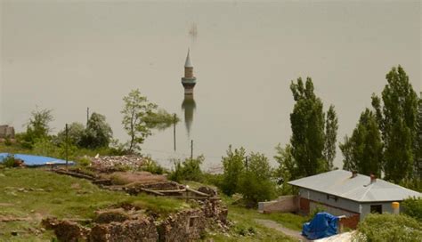 Kars taki Karakurt HES Barajı nda su seviyesi yükseldi