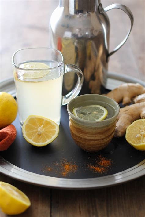 Lemon Ginger Detox Tea The Roasted Root