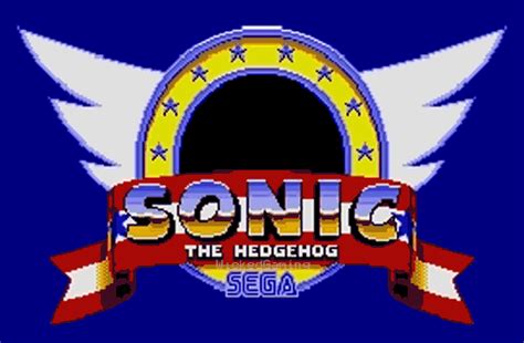 Sonic the Hedgehog Logo GIF