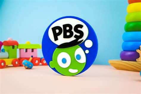 Del PBS Kids Dash Dot 3D Printed Logo Pretend Play Kids Toy - Etsy