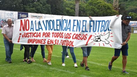 Piden Justicia Y Buscan Concientizar Sobre La Violencia En El Fútbol