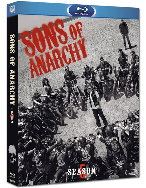 Sons Of Anarchy Season 5 Box Blu Ray 3 Discs Blu Ray Filme World