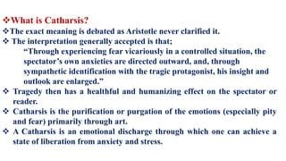 Catharsis By Aristotle PPT