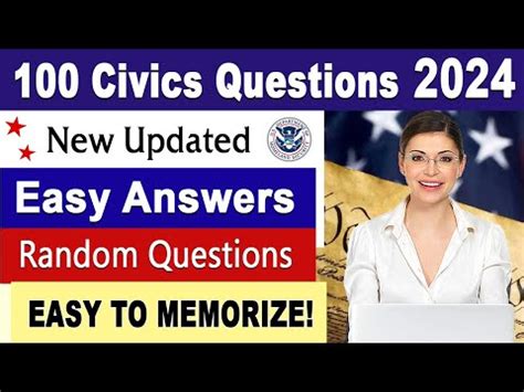 Official Civics Questions Answers Full Answers For Us