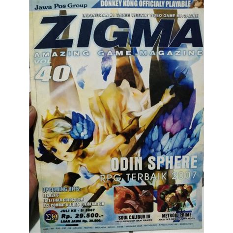 Jual Majalah Game Majalah Komik Majalah ZIGMA Amazing Game Magazine