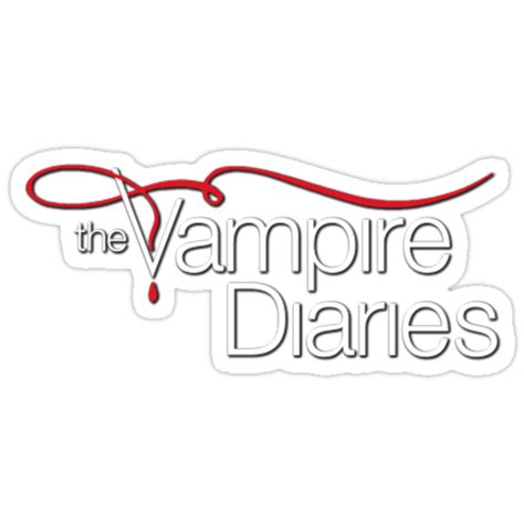 "The Vampire Diaries" Stickers by mputrus | Redbubble