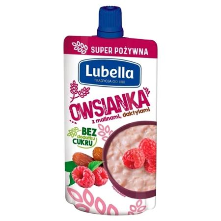 Lubella Owsianka Z Malinami Daktylami G Promocja Odido Ding Pl